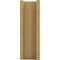 Ekena Millwork 6-in W x 14-in D x 18-in H Funston Trad Rough Cedar Woodgrain TimberThane Outlooker, Primed Tan OUTUR060X14X18FST04RCPR - alternate 6